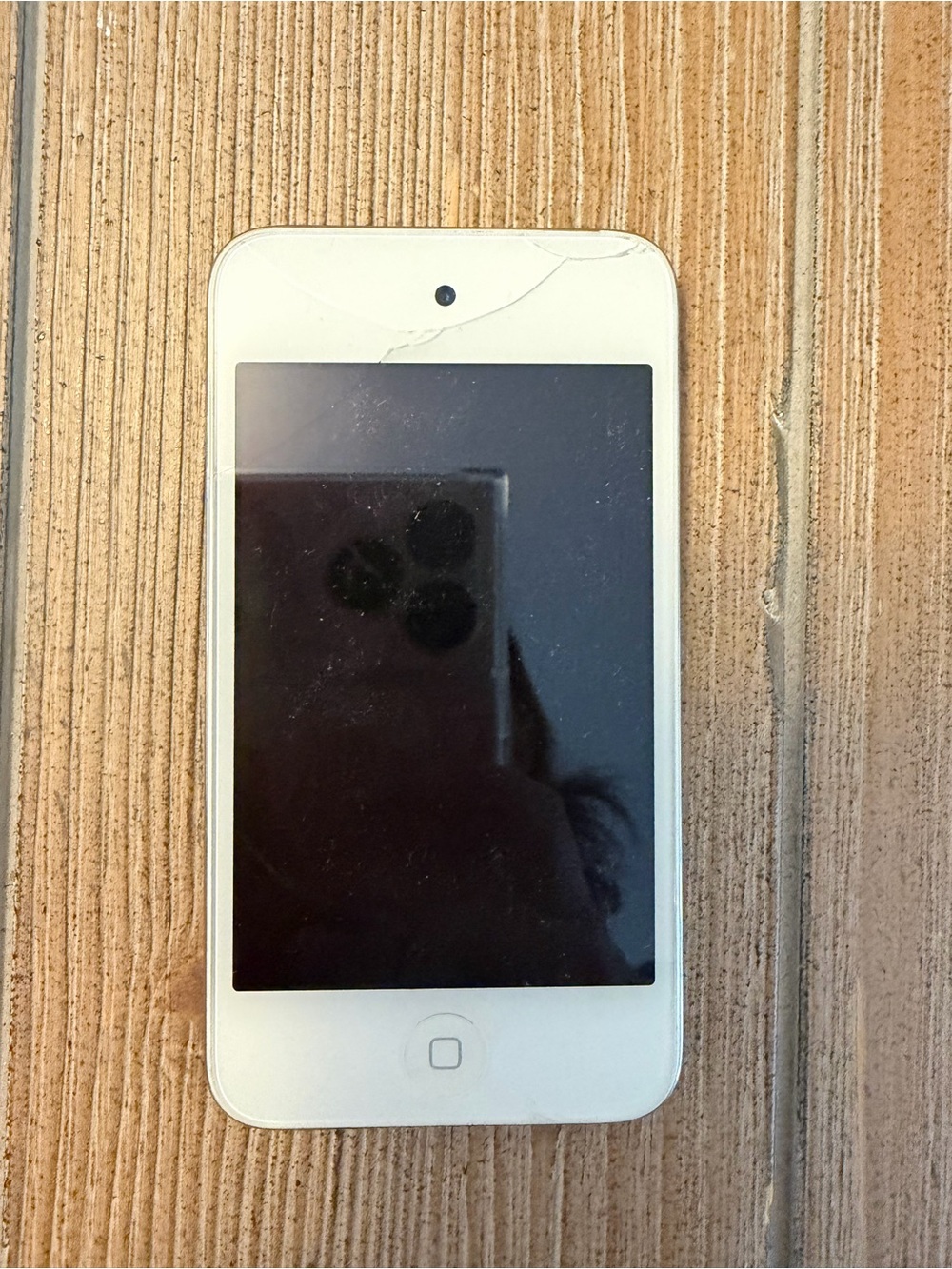 Apple iPod Touch White Front Panel with Black Display